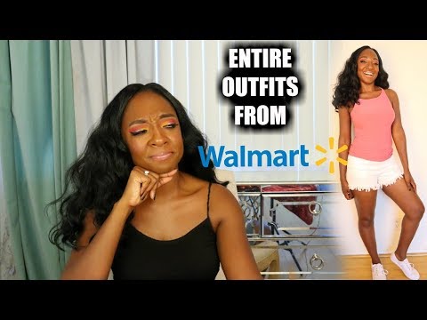 CAN I SLAY WALMART OUTFITS?! (Shopping Vlog + Try-On Haul!) Video