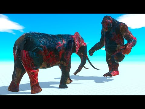 Kozarog The Demon Skin Tournament. Who wears it better? - Animal Revolt Battle Simulator