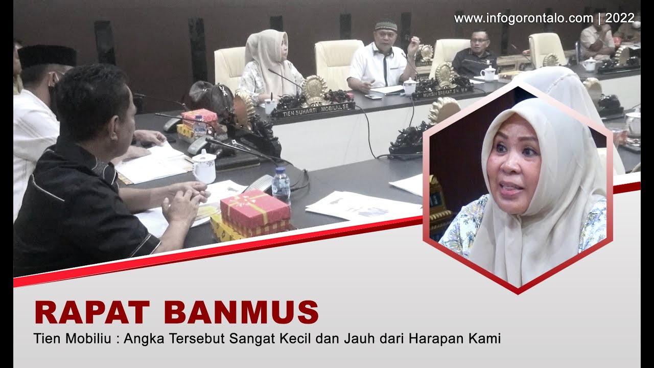 Rapat Banmus, Tien Mobiliu : Angka Tersebut Sangat Kecil dan Jauh dari Harapan Kami