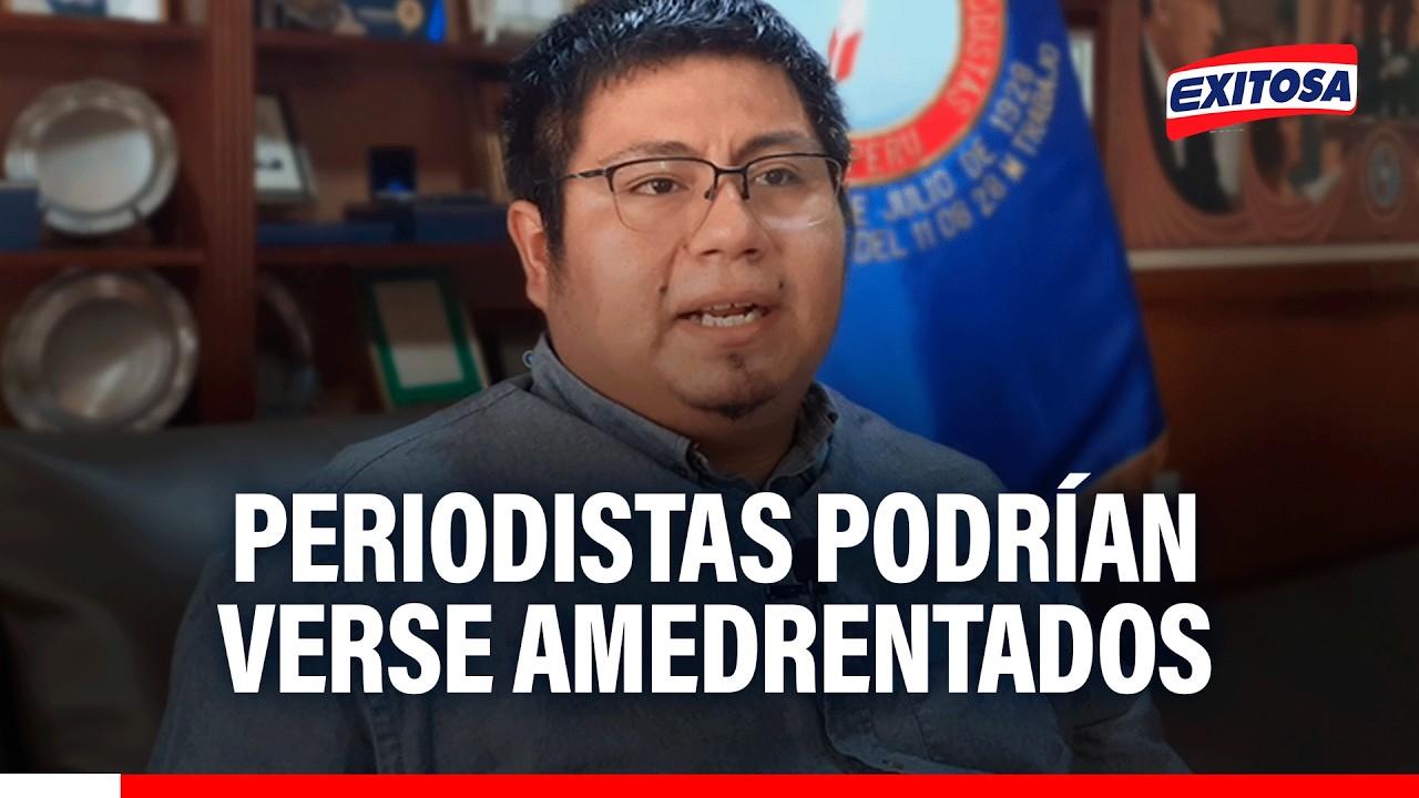 🔴🔵Secretario general de la ANP expresó su sorpresa por decreto que penaliza a fuentes de información