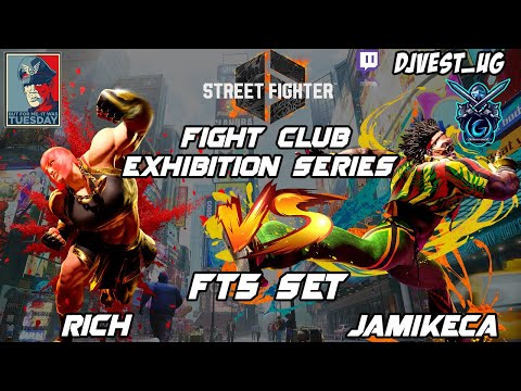 Street Fighter 6 Fight Club Exhibition Series - Rich VS jaMIKEca FT5 Set