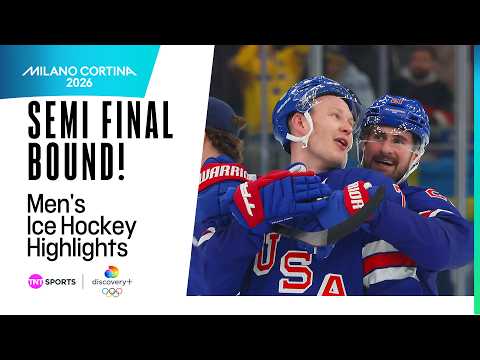 OVERTIME WIN! 💪 | Men's Ice Hockey - USA vs Sweden Highlights | Winter Olympics 2026