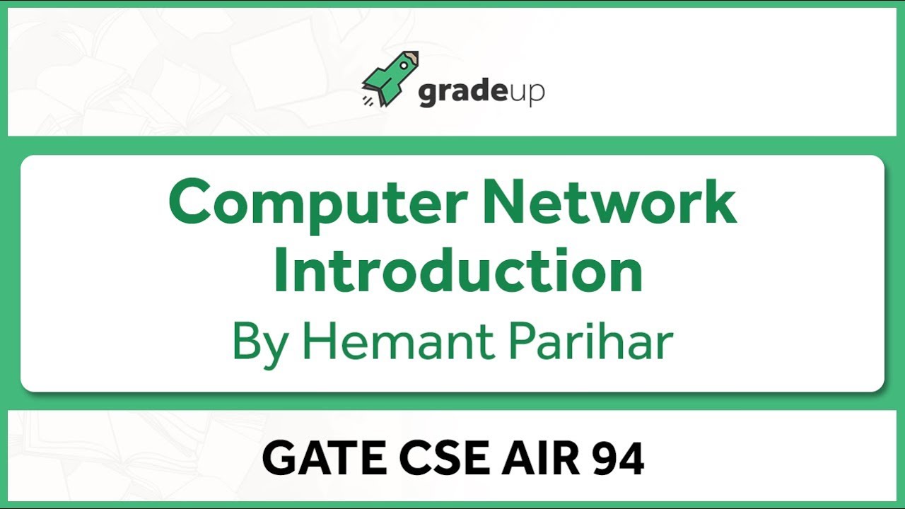 Computer Network GATE Lectures | Basics, Syllabus, Book | GATE 2019 Computer Science Preparation