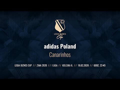 Skrót spotkania adidas Poland - Canarinhos ( Legia Biznes Cup Zima 2020 )