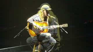 Billy Strings solo on Doc Watson's "Nashville Blues" 7/30/24 Worcester, MA