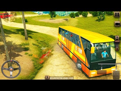 Mountain Bus Driver Simulator 2019: Offroad Bus Driving - Android GamePlay 3D