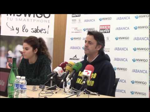 Comparecencia de Sergio de la Fuente y Porfi Fisac