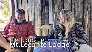Life update from the Mt Leconte Lodge