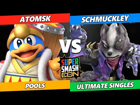 SSC 2022 - Atomsk (King Dedede) Vs. Schmuckley (Wolf) Smash Ultimate Tournament