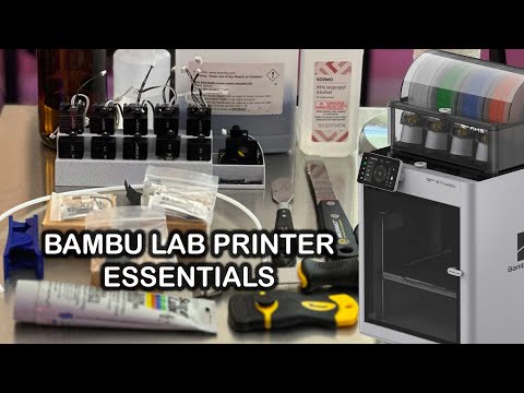 Bambu Lab 3D Printer - Essential Accessories you want to have