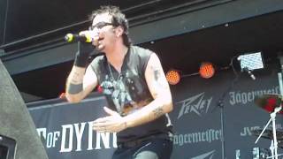 Art of Dying - Inside It&#39;s Raining w/ Adam Gontier @ Carolina Rebellion