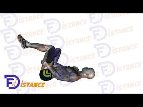 Exercice Étirement couché des fessiers