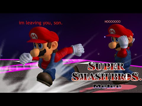 SSBM Mods: MINI MARIO IS STUPID
