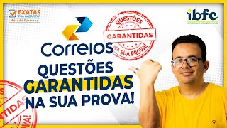 📬  CORREIOS - QUESTÕES GARANTIDAS NA SUA PROVA!