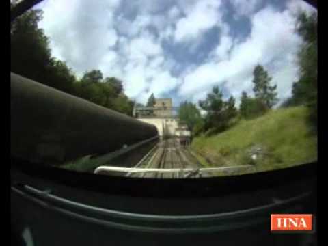 Helmkamera: Eine Fahrt mit der Standseilbahn am Edersee