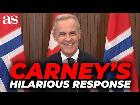 Mark Carney's TRUMP ANSWER takes a HILARIOUS TURN with a NORWEGIAN JOURNALIST