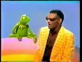 Kermit and Ray Charles sing "Bein' Green" on Cher in 1975.