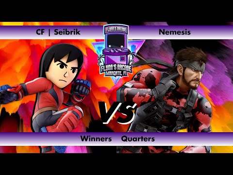Flynn's Arcade 080 Winners Quarters - CF | Seibrik (Mii Brawler) vs Nemesis (Snake) SSBU Tournament