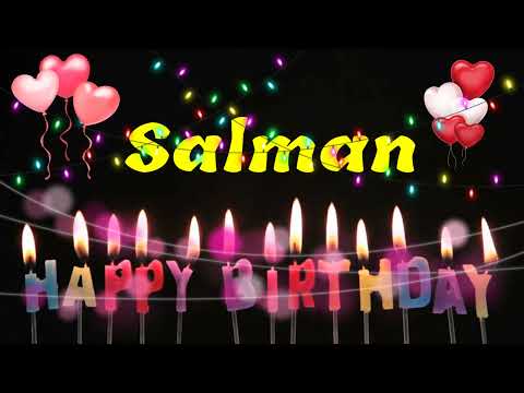HAPPY BIRTHDAY SALMAN || Happy Birthday Salman Whatsapp Status || Happy Birthday Salman Ji