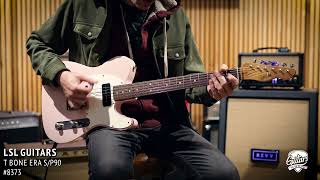 Video thumbnail for LsL Instruments T Bone ERA | Roasted Pine Body / Rosewood Fretboard | LsL P-90 / T Pickups | #8373 by GuitarsToBePlayed