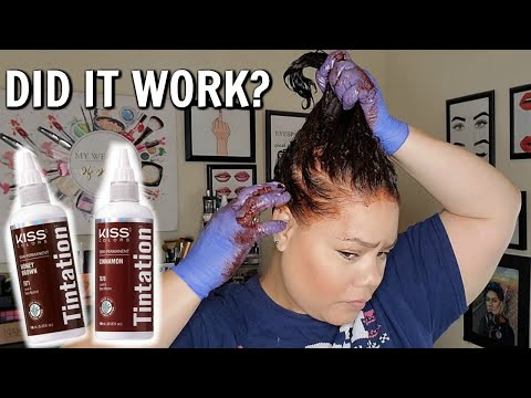 DID IT WORK? Dying My NATURAL HAIR AGAIN! HOW to...