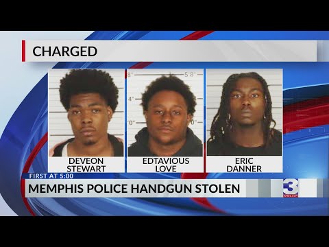 3 arrested after stolen MPD gun and marijuana found in traffic stop