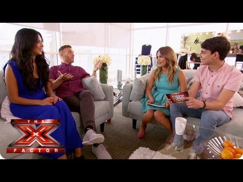 The Judges play 'Would you rather' with Matt and Caroline - Auditions Week 4 - The Xtra Factor 2013
