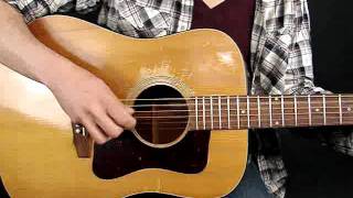 Video thumbnail for Vintage Guild D-35 1977 Gravity Music Gear Demo by Brad