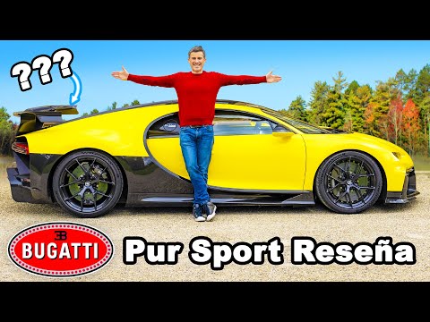 Bugatti Chiron Pur Sport reseña – ¡0-100km/h, 1/4-milla y prueba de frenado!💥