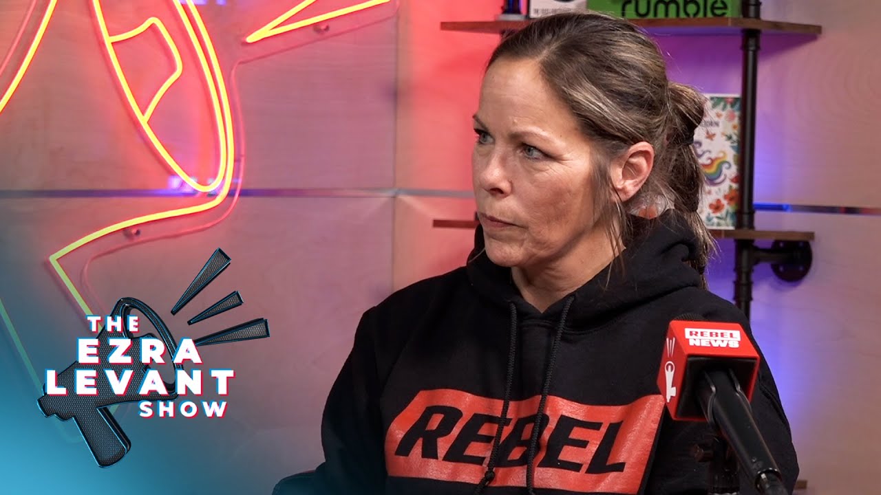 Tamara Lich fighting for freedom with Rebel News on streets of Canada