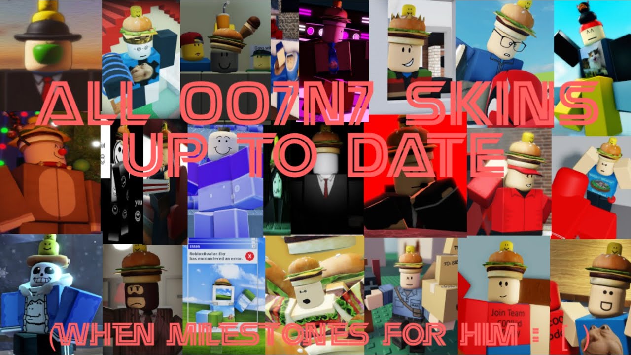 ALL 007N7 SKINS IN ROBLOX FORSAKEN | Forsaken | Mobile