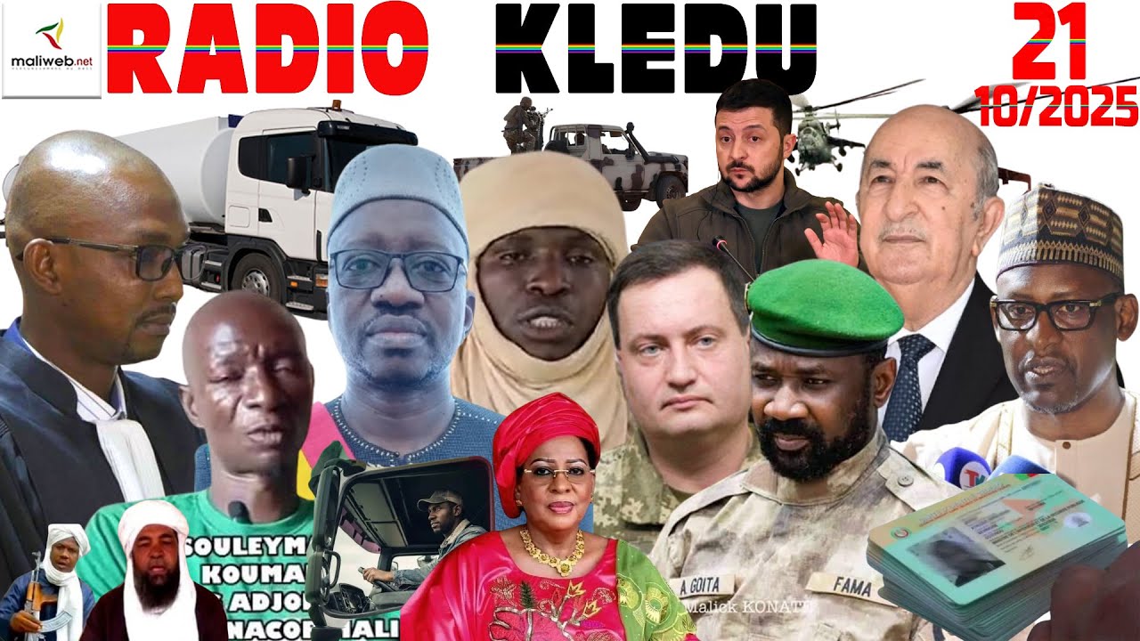 La Revue de Presse de la RADIO KLEDU du 21 octobre 2025