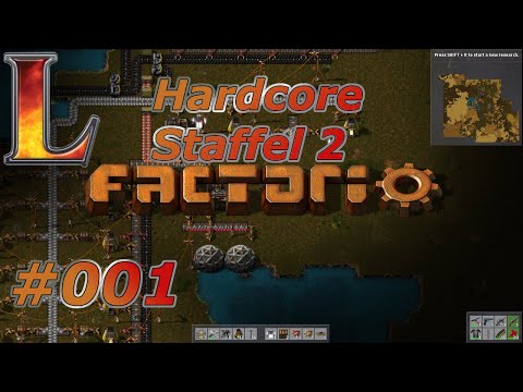 Factorio Hardcore #001 | Let's Play Deutsch | Die Reise beginnt !!