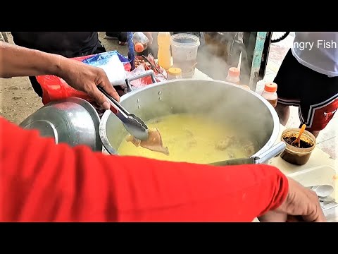 Filipino Street Food | Lugaw  - Rice Porridge