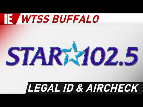 WTSS "Star 102.5" Buffalo, NY - Aircheck: Legal ID & Imaging - May 16, 2023