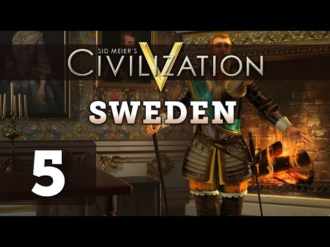 Civilization 5 Deity: Let's Play Sweden - Part 5