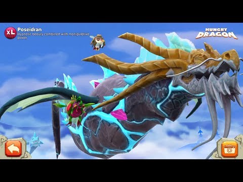 POSEIDRAN XL DRAGON (CRYSTALYTE) GAMEPLAY EPISODE 35 - Hungry Dragon