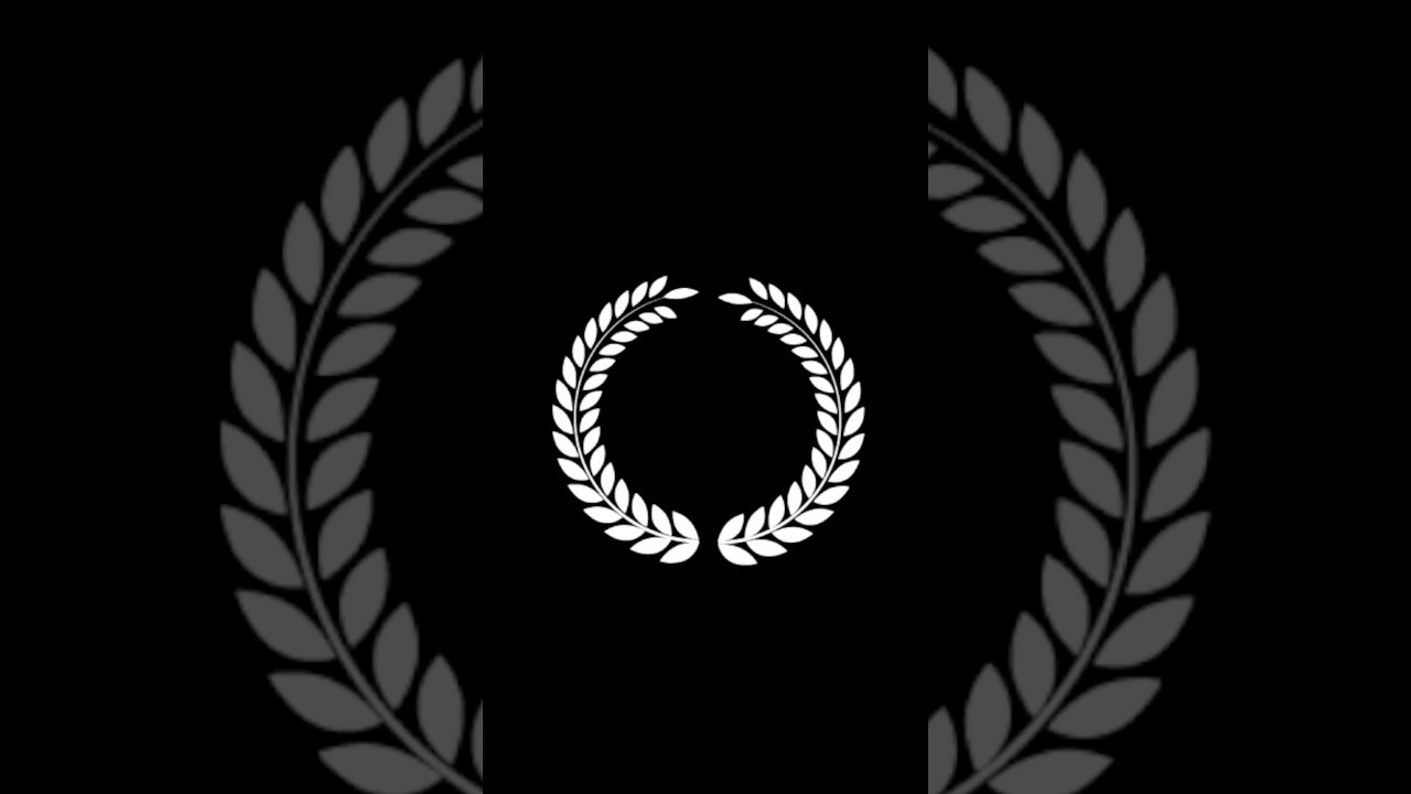 Minimal Circle Leaf Logo Design | Nature Logo in Adobe Illustrator 🌿 #vector #adobeillustrator