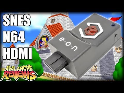 HDMI video out of your Snes and N64?!