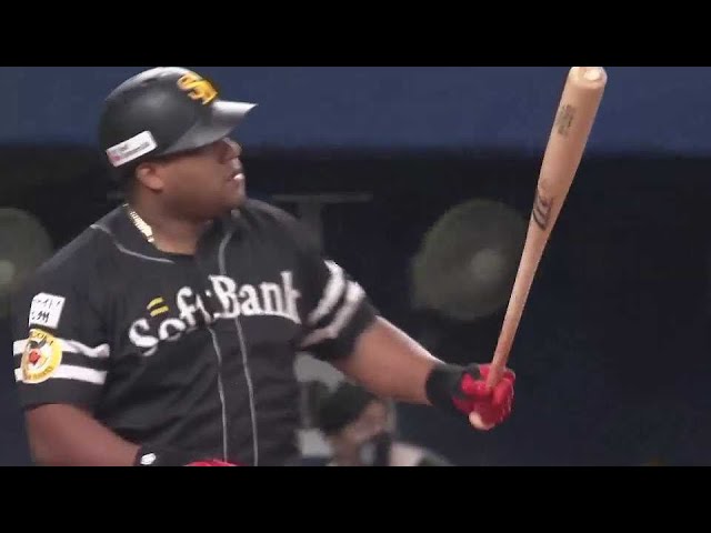 【7回表】打った瞬間確信!! ホークス・デスパイネ 試合を振り出しに戻す2ランホームラン!! 2022年10月15日 パーソル CS パ final B-H