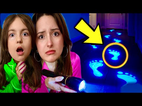 SOMETHING HAUNTED IS WALKING AROUND MY HOUSE GHOST / ZEYNEP AND HIRANUR