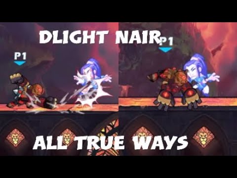 All Ways To Hit Dlight-Nair True (Gauntlets)