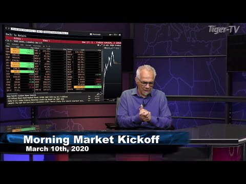 March 10th, The Morning Market Kickoff with Tommy O'Brien on TFNN - 2020