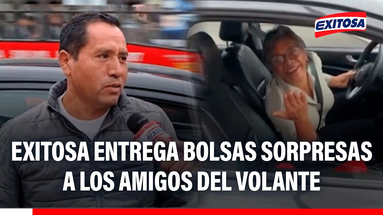 🔴🔵 San Luis: Exitosa entrega bolsas sorpresas a los amigos del volante
