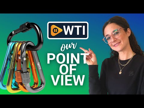 Zalava 6pcs 2”D-Clip Durable Locking Carabiner Keychain Clip - WTI product video review