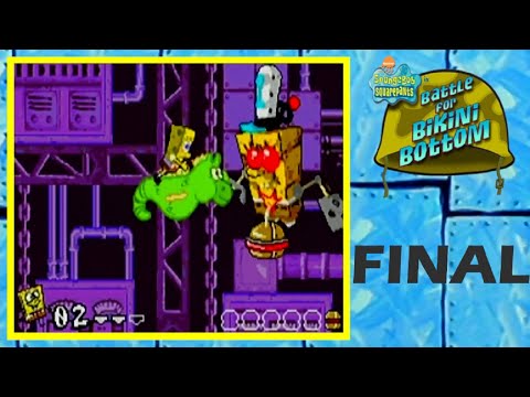 Spongebob Squarepants Battle for Bikkini Bottom GBA part 17