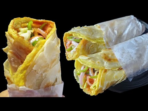 Easy and Simple Breakfast Recipe in 15 minutes /Easy and Quick egg Roll//Egg Roll  Nepali style
