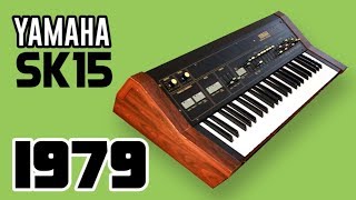 Video thumbnail for YAMAHA SK15 String Machine 1979 | HD DEMO by AnalogAudio1
