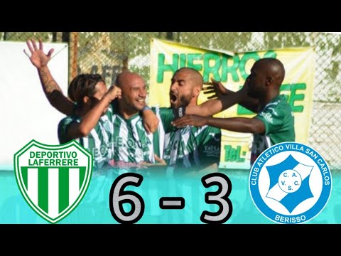 Primera C : LAFERRERE 6 - 3 VILLA SAN CARLOS (Los Goles)