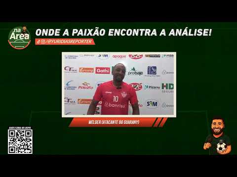 WELDER IS BACK! STRIKER TALKS ABOUT RETURNING TO GUARANY FOR THE GAÚCHO CHAMPIONSHIP!